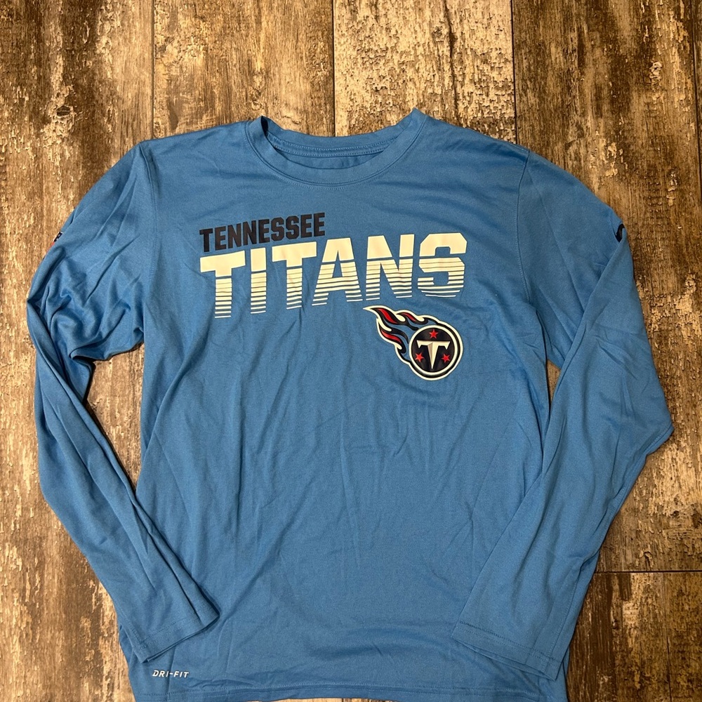 Nike Blue Tennessee Titans Long Sleeve Shirt
